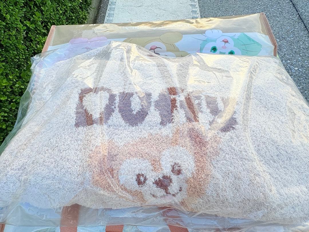 ダッフィー　ルームウェアセット ジェラピケ ダッフィー×ジェラピケ】ふわふわなルームウェアが登場！ぬいぐるみ