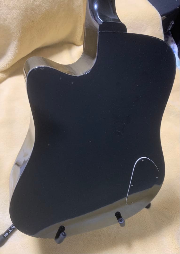 T*i様 【傷あり】K. Yairi エレアコ 型番不明 サウンドホール無し 黒