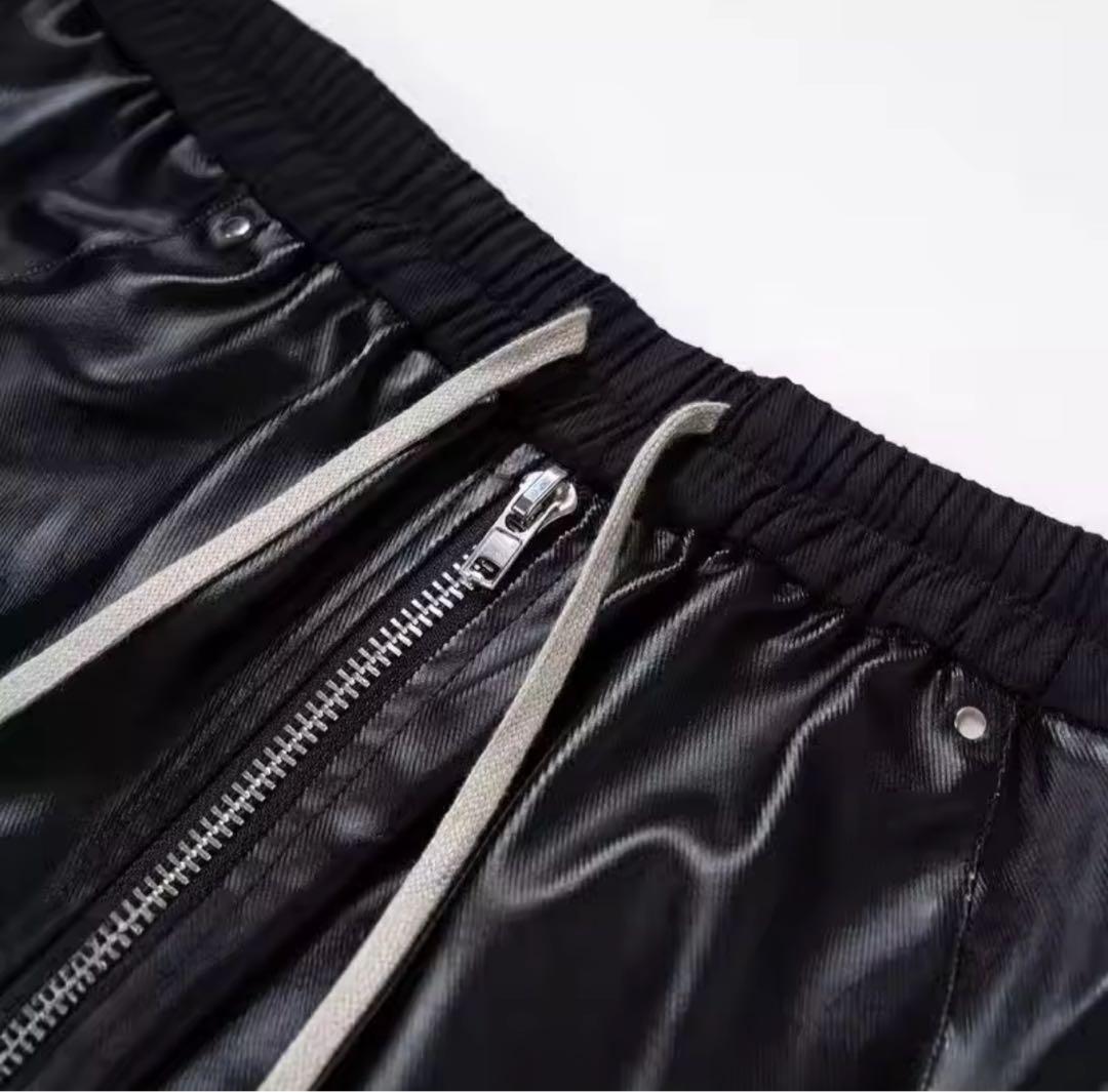 rickowens似 opium coating cargo pants