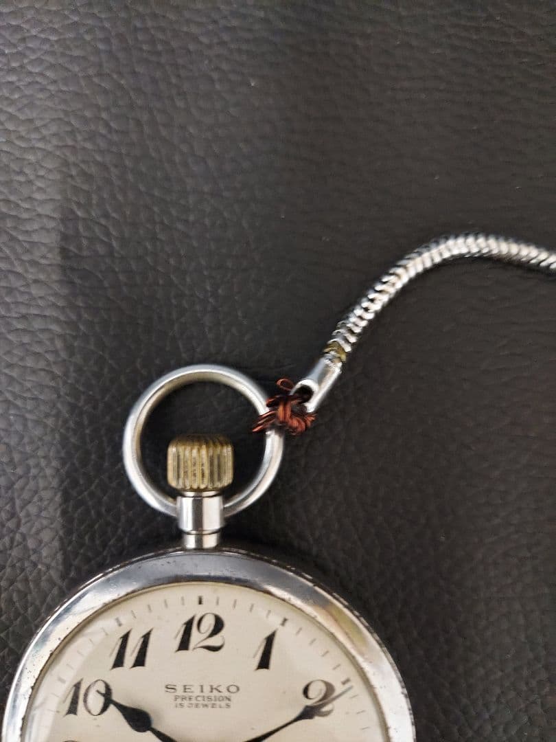 ☆国鉄『SEIKO 手巻き懐中時計/ホイッスル』鉄道グッズ2点セット