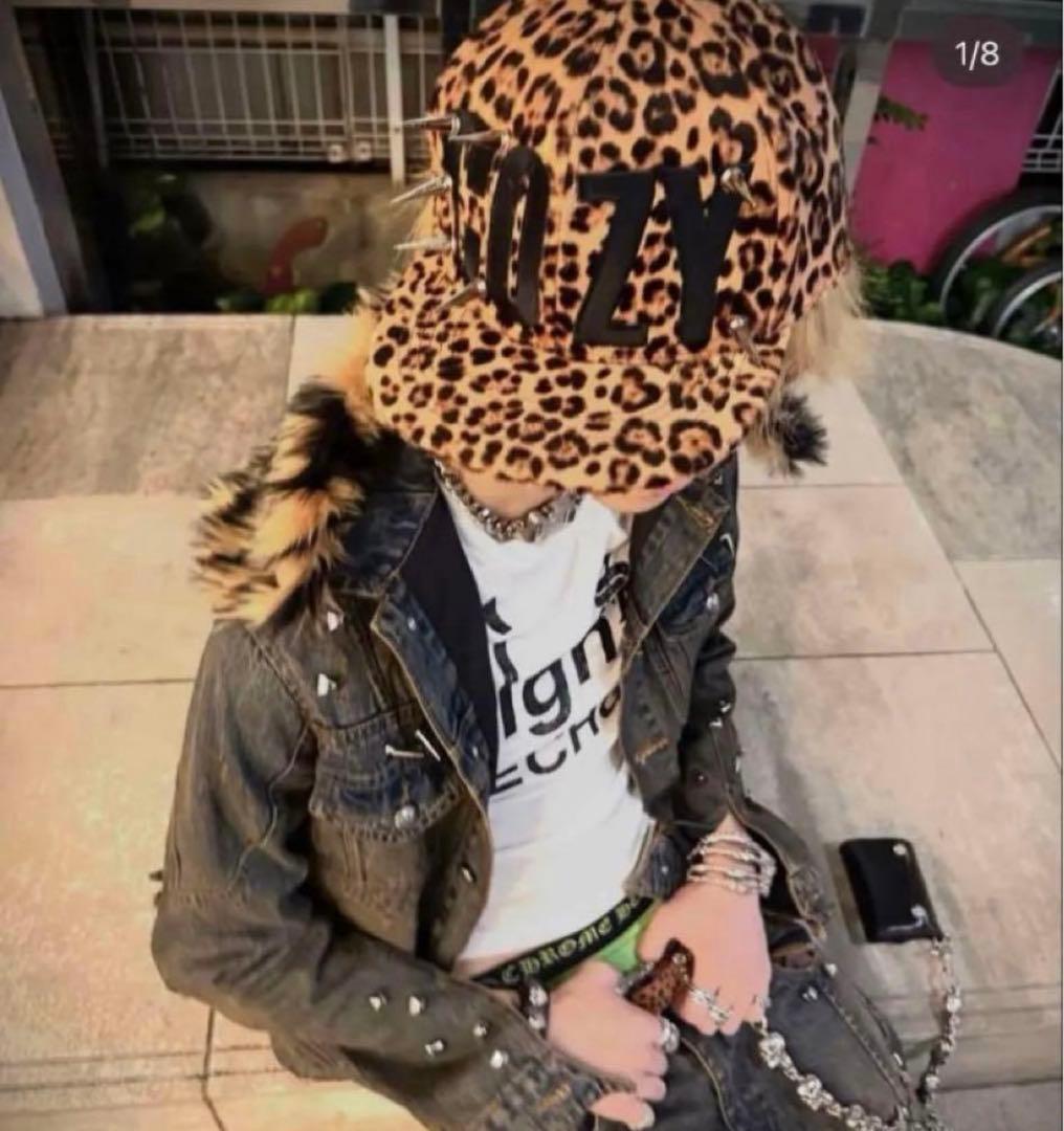 Cozy world wide ヒョウ柄 スパイクキャップ 正規品 - メルカリ