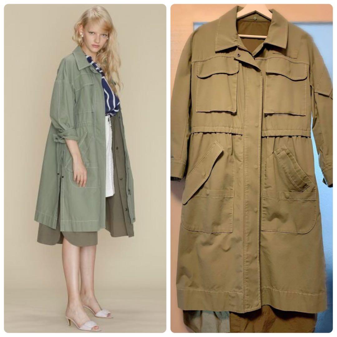 Coco⭐︎GRACE CONTINENTAL ドッキングミリタリーコート ダブルミリタリーコート （その他アウター）｜GRACE CONTINENTAL