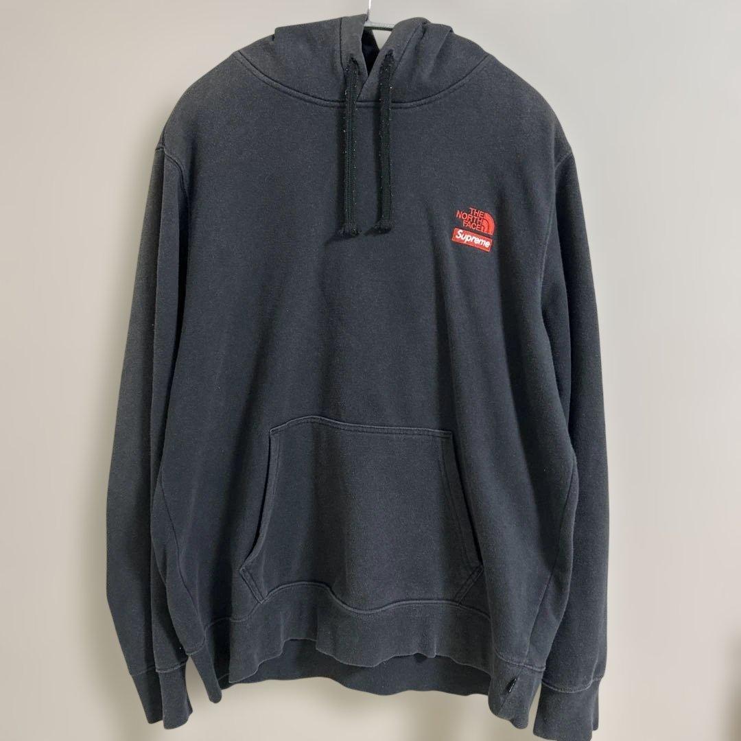 希少】シュプリーム ノースフェイス 刺繍 コラボ パーカー 入手困難 M