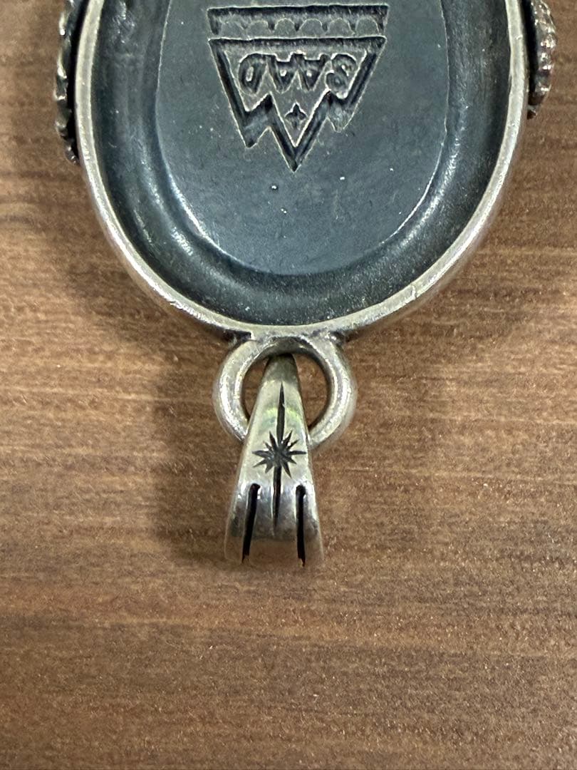 SAAD サード イーグル ターコイズ トップ シルバー925 ペンダント