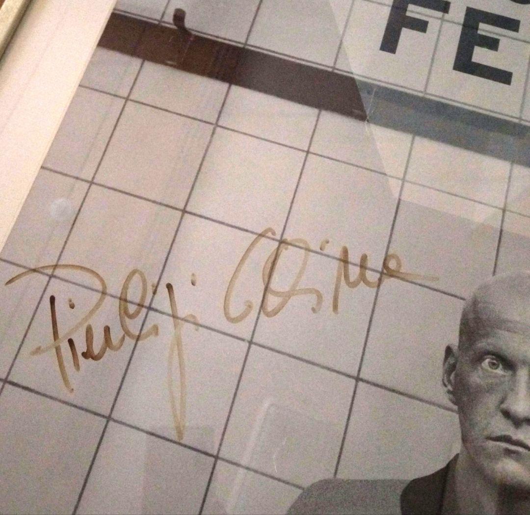 FIFA認定証付 コッリーナ 直筆サイン入り特大ポスター91cm特注額 最終価格