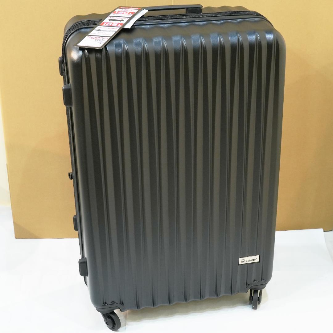 【新品未使用】AIRWAYスーツケース Lサイズ拡張機能付きAW-0821-74 AIRWAY エアウェイ AW-0821-74 スーツケース キャリーケース LLサイズ
