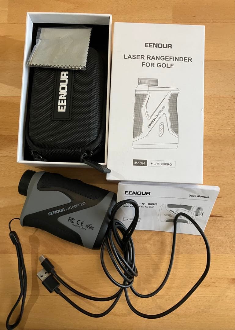 【美品・電源確認済】ゴルフ距離計 LR1000PRO EENOUR Amazon.co.jp: EENOUR ゴルフ レーザー距離計 LR1000PRO 1093yd対応 2