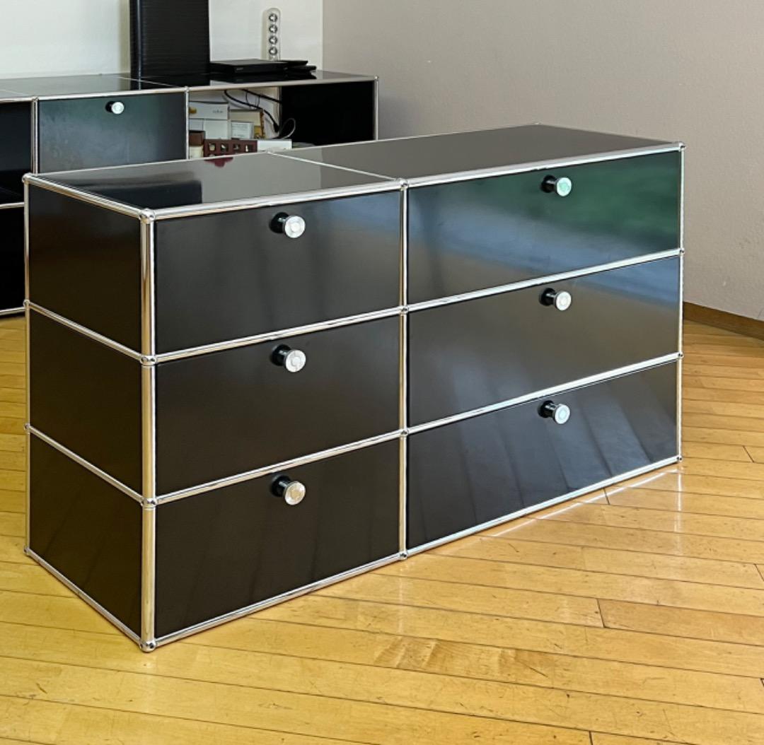 USM Haller USM ハラー 2列3段 キャビネット - メルカリ