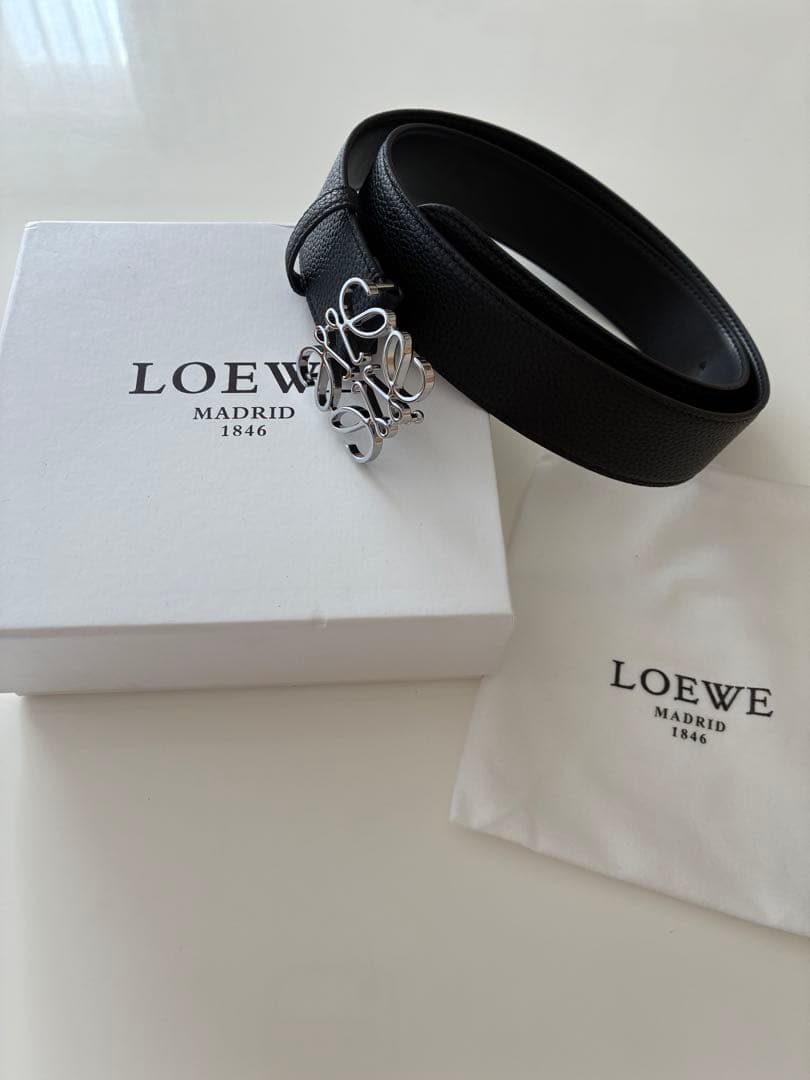 LOEWE ベルト LOEWE（ロエベ） 【サイズ限定特価】LOEWE ベルト ANAGRAM BELT 515.01