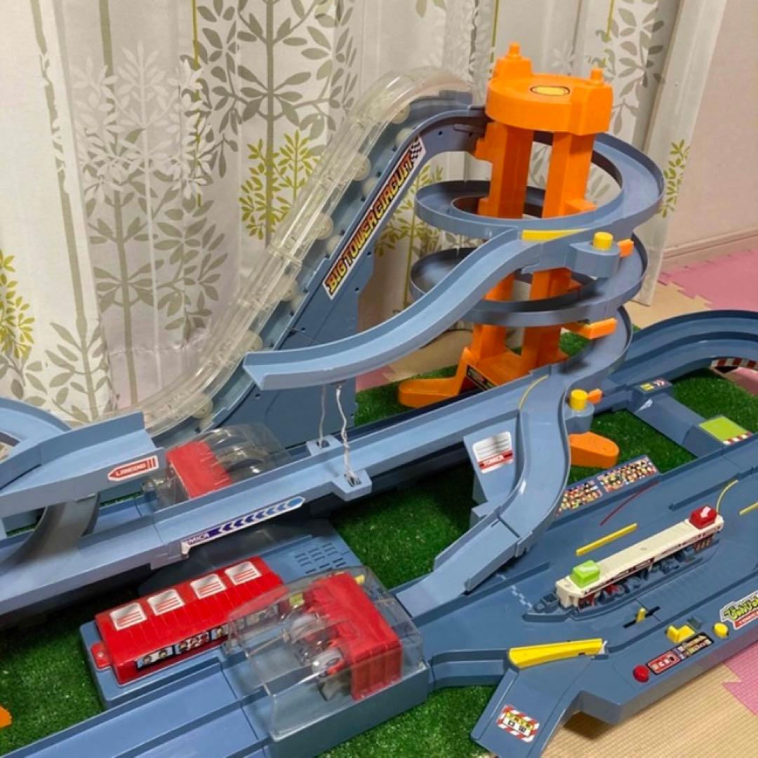 TOMICAびゅんびゅんサーキットビッグタワーサーキット - メルカリ