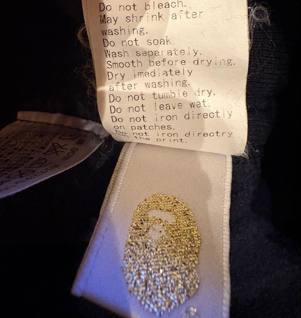 タ*ル様 A BATHING APE×チャンピオン スエット Lネイビー 中古u - メルカリ