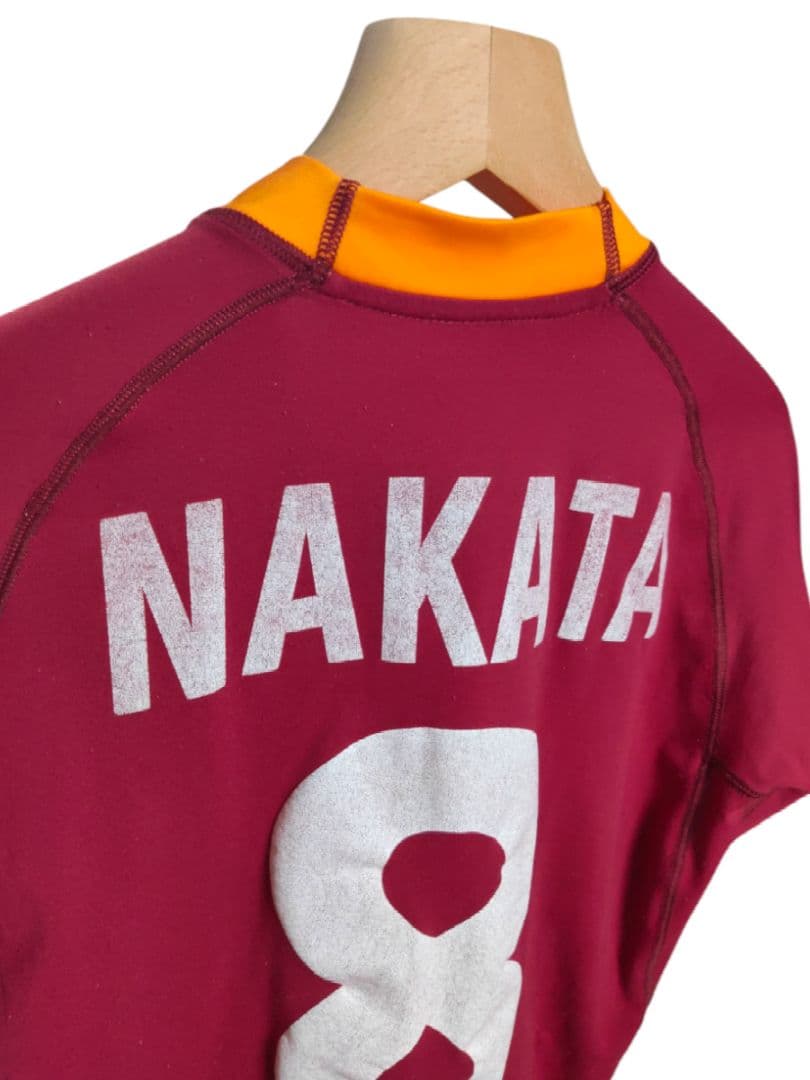 イタリア製 ASローマユニフォーム 中田英寿 背番号8 kappa 00/01