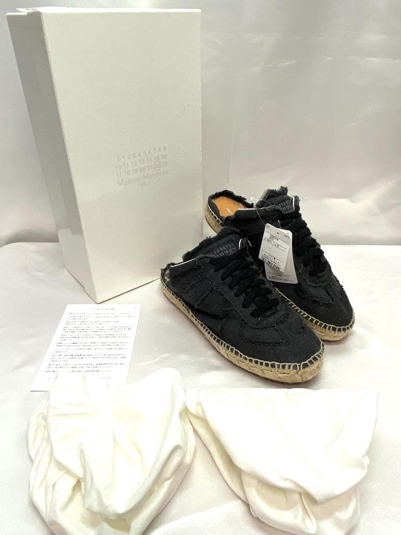 メゾンマルジェラ エスパドリーユ ミュール キャンバス スニーカー 約24cm 中古・古着通販】Maison Margiela (メゾンマルジェラ) ミュール