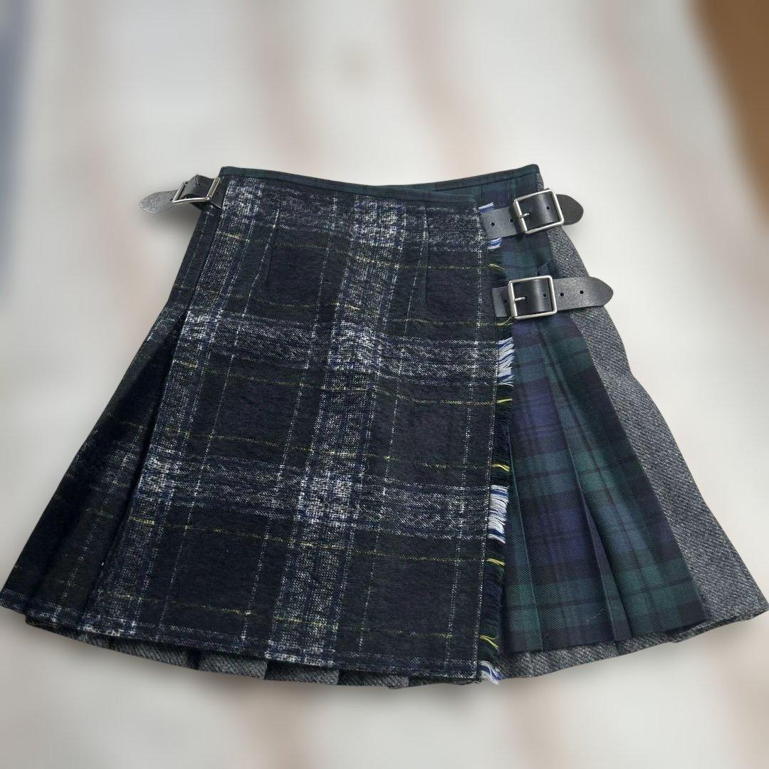 O'Neill of Dublin チェック柄プリーツスカート - メルカリ