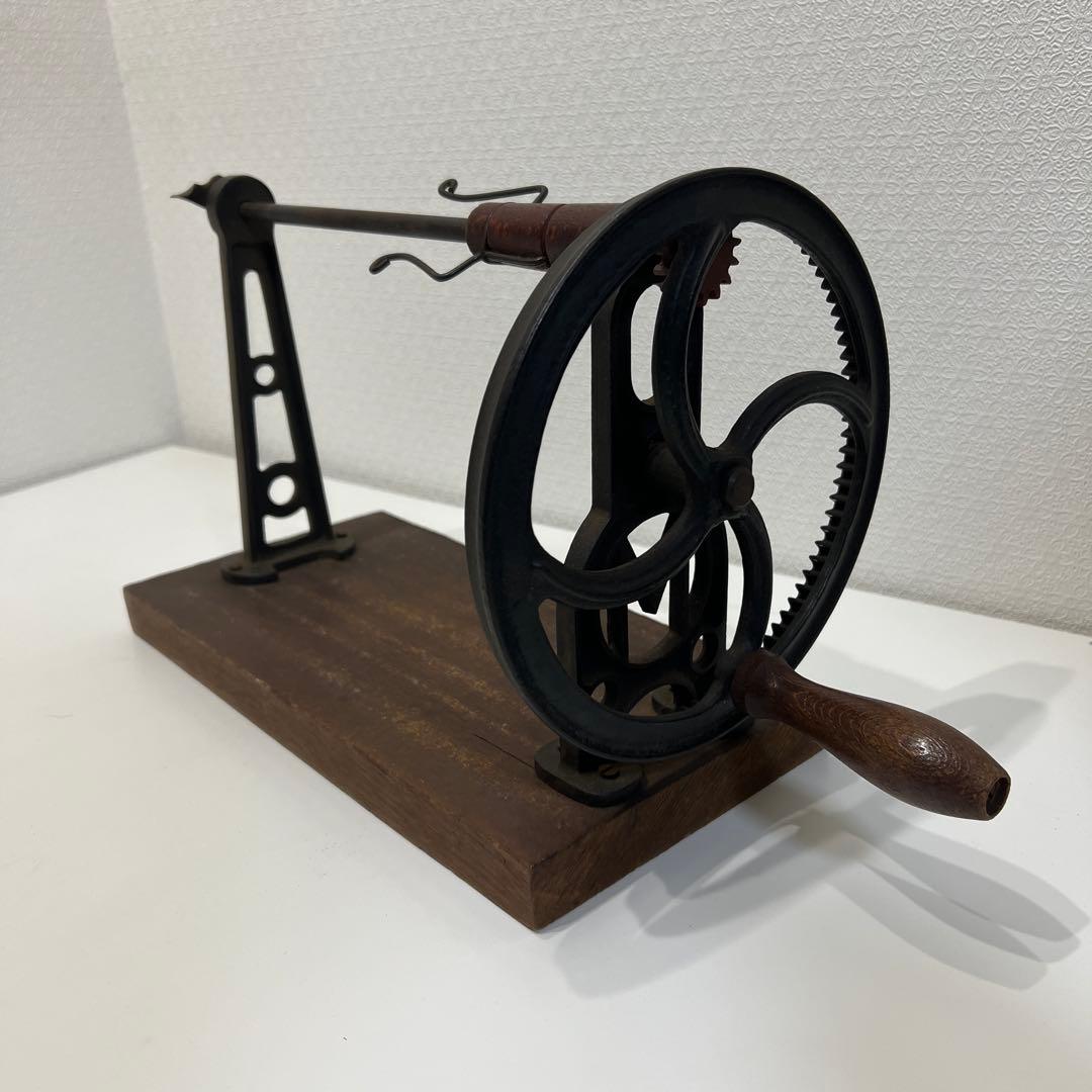 座繰り機　Mの刻印　古道具 座繰り機 Mの刻印 古道具 座繰り機 Mの刻印 古道具 座繰り機 Mの刻印