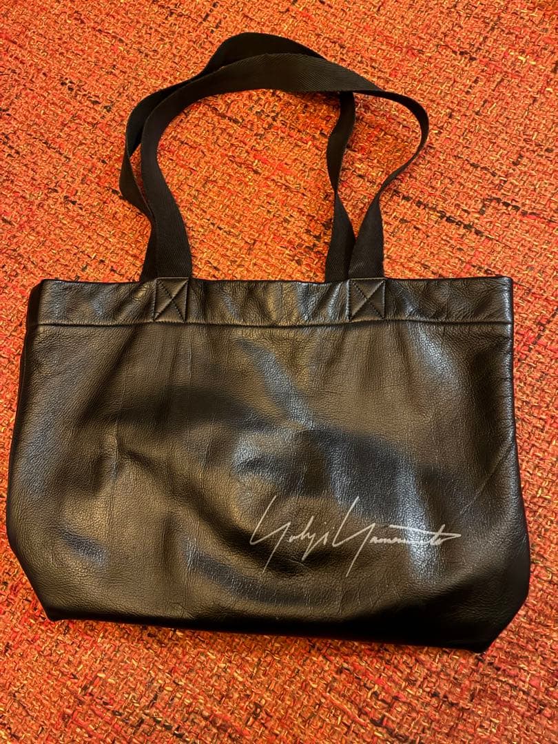 ヨウジヤマモト レザー トートバッグ Yohji Yamamoto - メルカリ