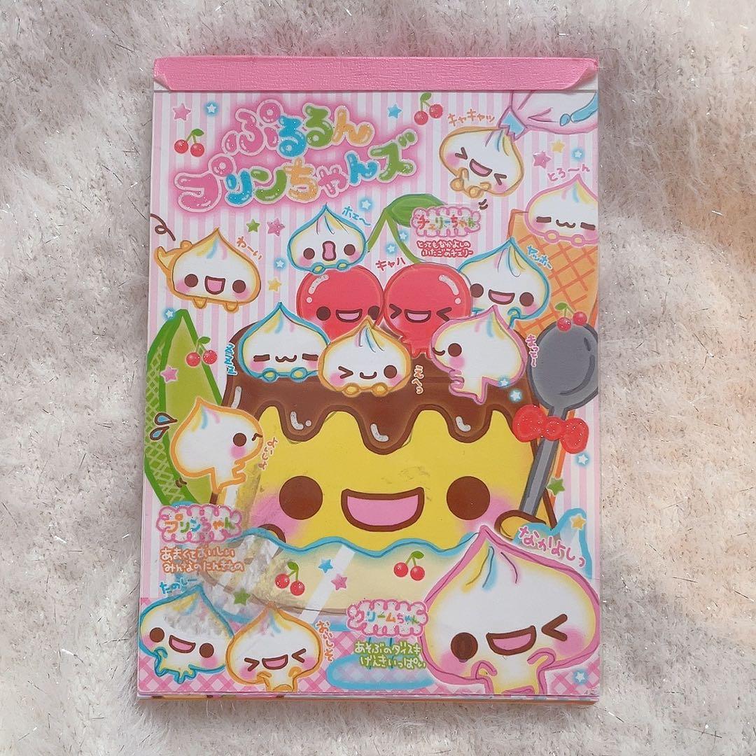 平成 レトロ メモ帳 ぷるるんプリンちゃんズ - メルカリ