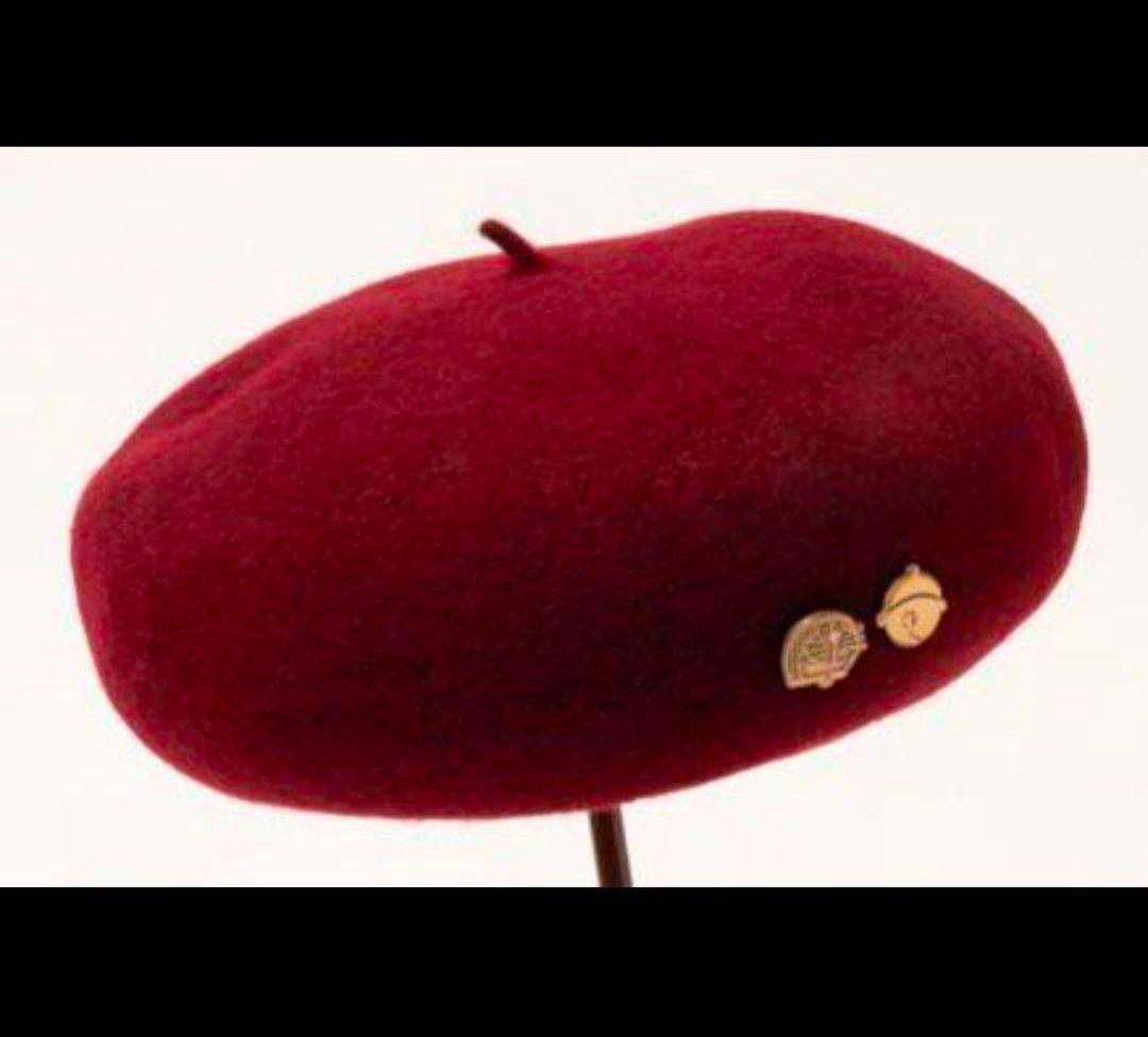 レア ベレー帽 CA4LA ドラえもん えんじ 藤子ミュージアム限定 - メルカリ