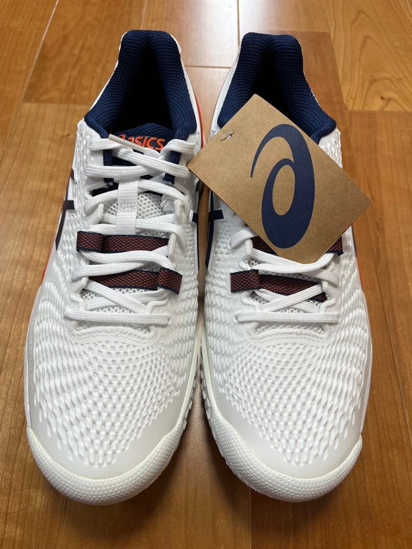 新品 アシックス ゲルレゾリューション9 26.5cm オムニクレー