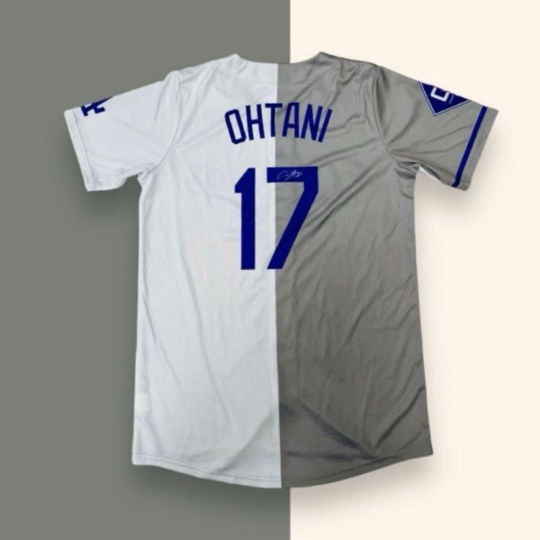 大谷 翔平 ドジャース ユニフォーム ホーム&ビジター ミックス サイン