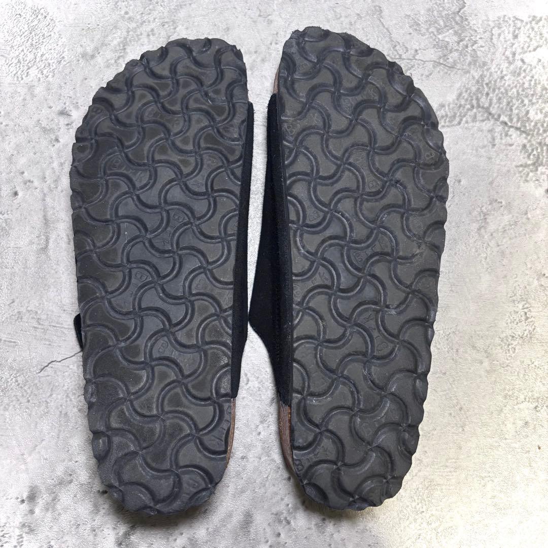 【美品！】ビルケンシュトック チューリッヒ 黒 38 24.5cm スエード