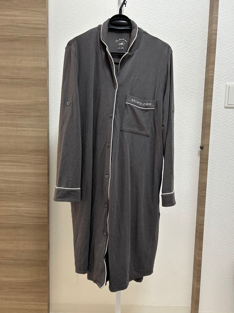 gelato pique マタニティシャツワンピース レギンス グレー