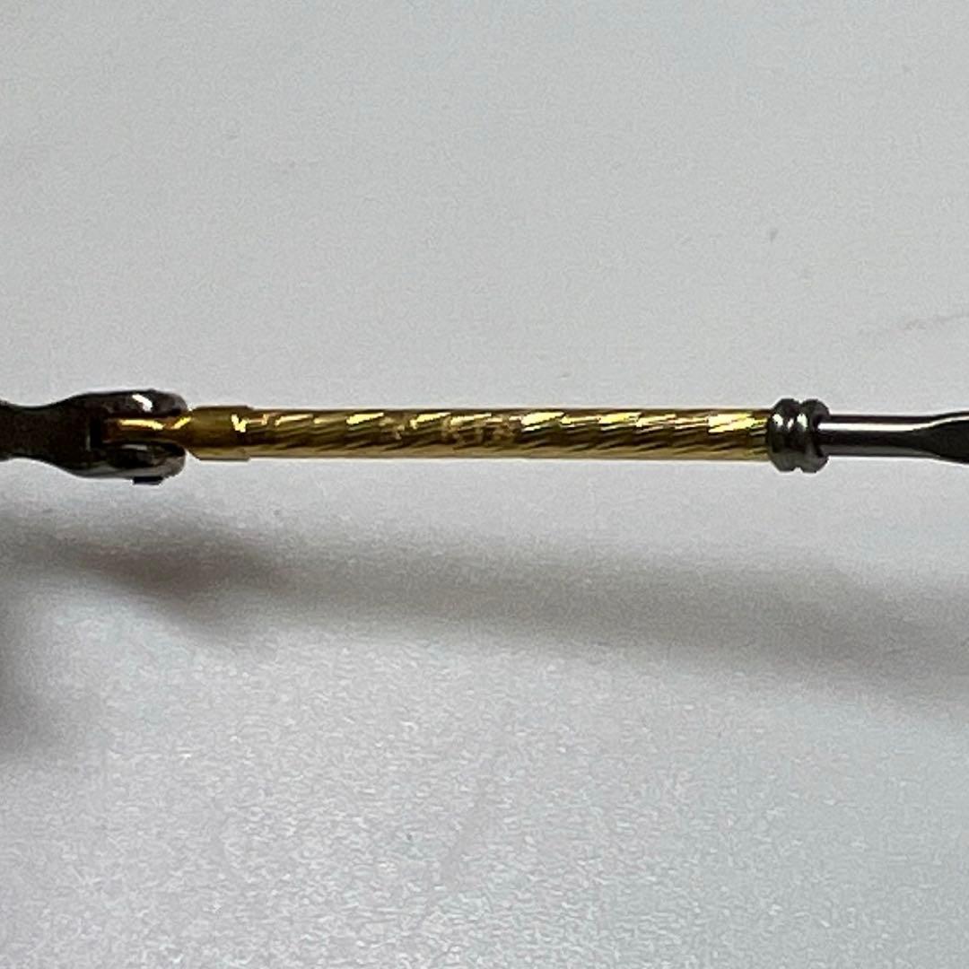 K18刻印 Paris 鼈甲眼鏡 26.8g 東キ8-0124☆2F トコチ