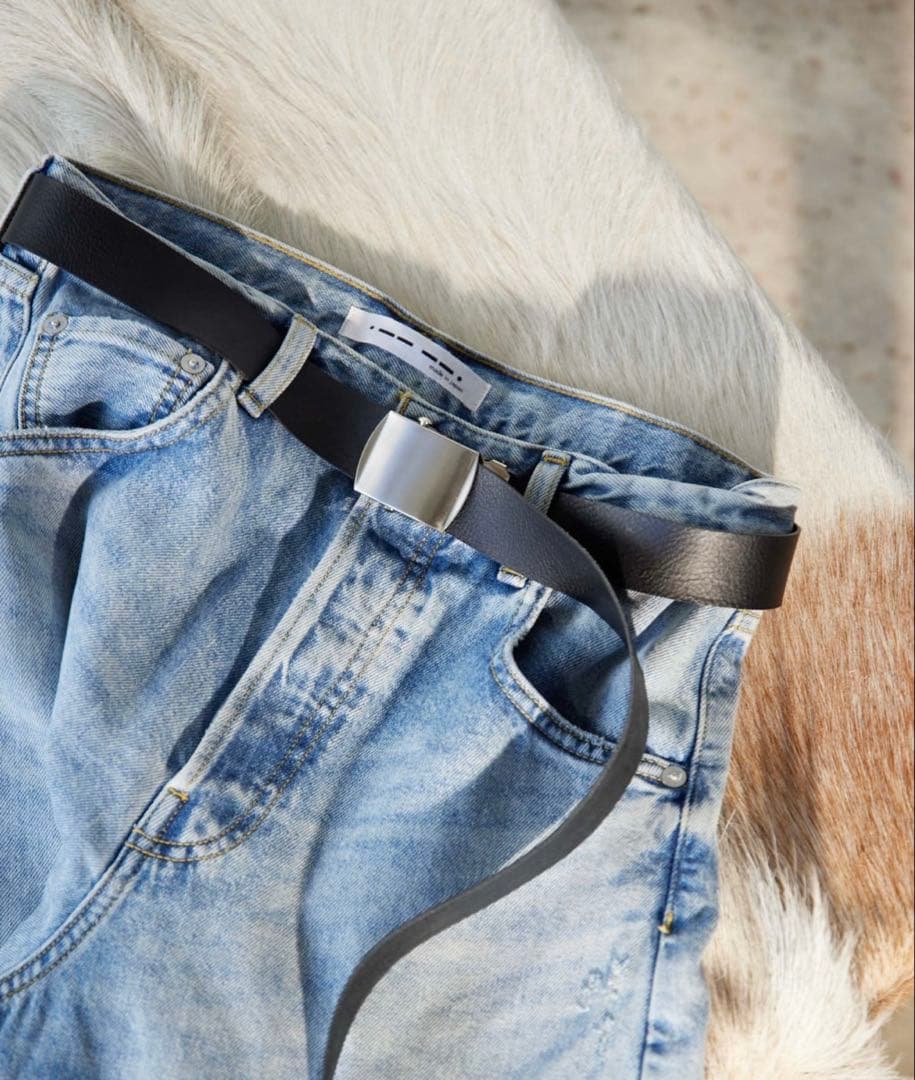 WhimGazette レザーガチャベルト Whim Gazette（ウィム ガゼット） ベルト 「Hoaw.」レザーガチャベルト