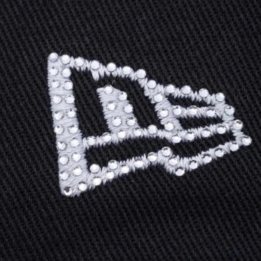 ニューエラ 9FORTY ラインストーン クラシックロゴ ブラック - メルカリ