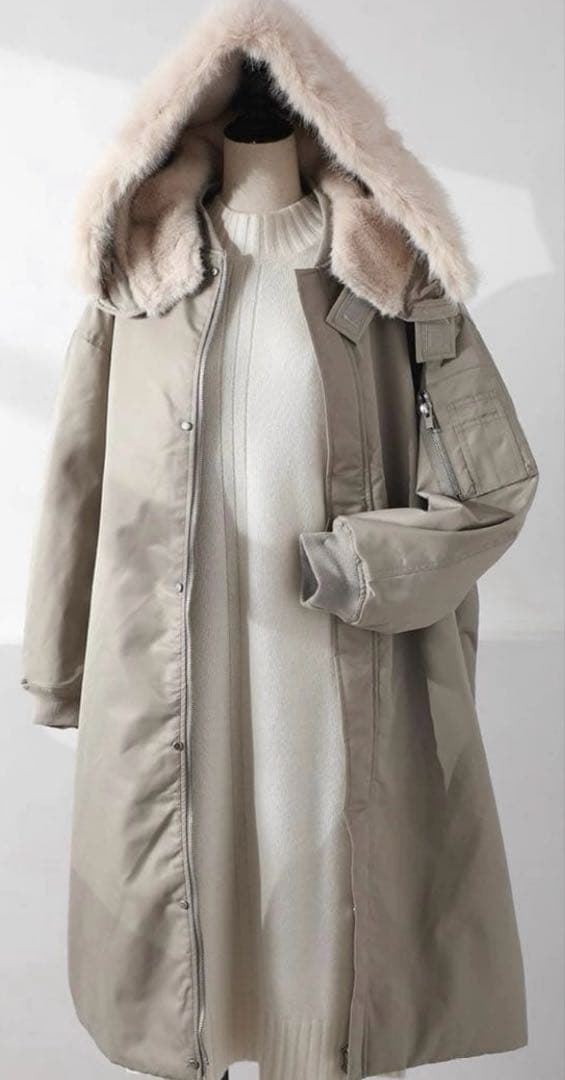 ★最終値下げ★upper hights/THE U-2 LONG HOODIE WEB限定》upper hights/アッパーハイツ THE U-2 LONG HOODIE（中綿