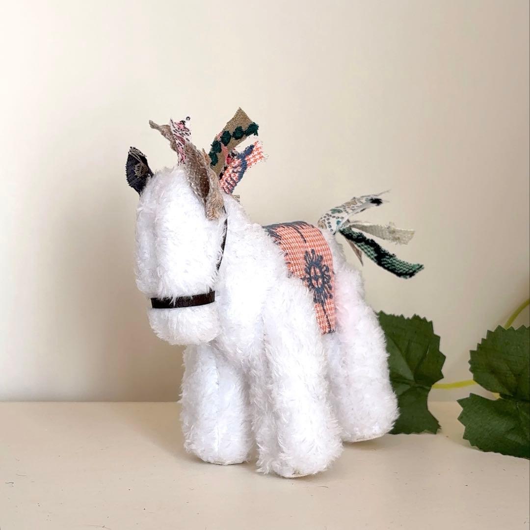 幸せを運びたいお馬ちゃん⚮̈﻿ ハンドメイド ミナペルホネン