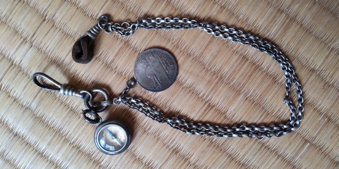 outdoor cafe　明治37〜38年　征露記念　純銀チェーンメダル outdoor cafe 明治37〜38年 征露記念 純銀チェーンメダル outdoor cafe