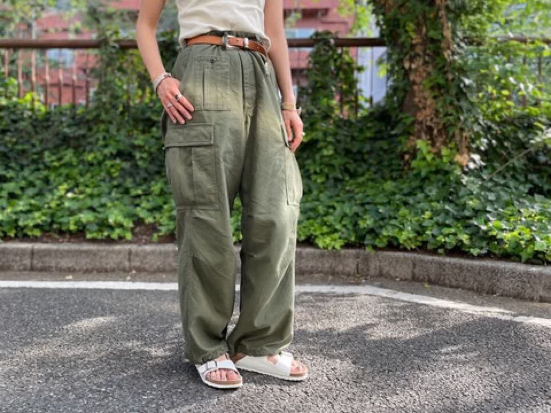 ナイジェルケーボン　アーミーカーゴパンツ　レディース8 やはりヘビロテ必至です。》ARMY CARGO PANT – ナイジェル・ケーボン