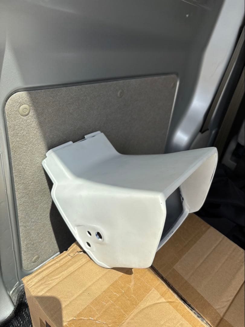 角目シャリー　ライトカウル　ロングノーズ シャリー ロングノーズ / ソリッドアップ