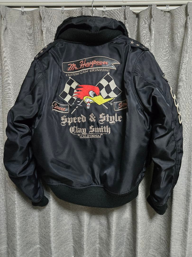 Clay Smith MA-1ジャケットクレイスミス DRAG FORCE - メルカリ
