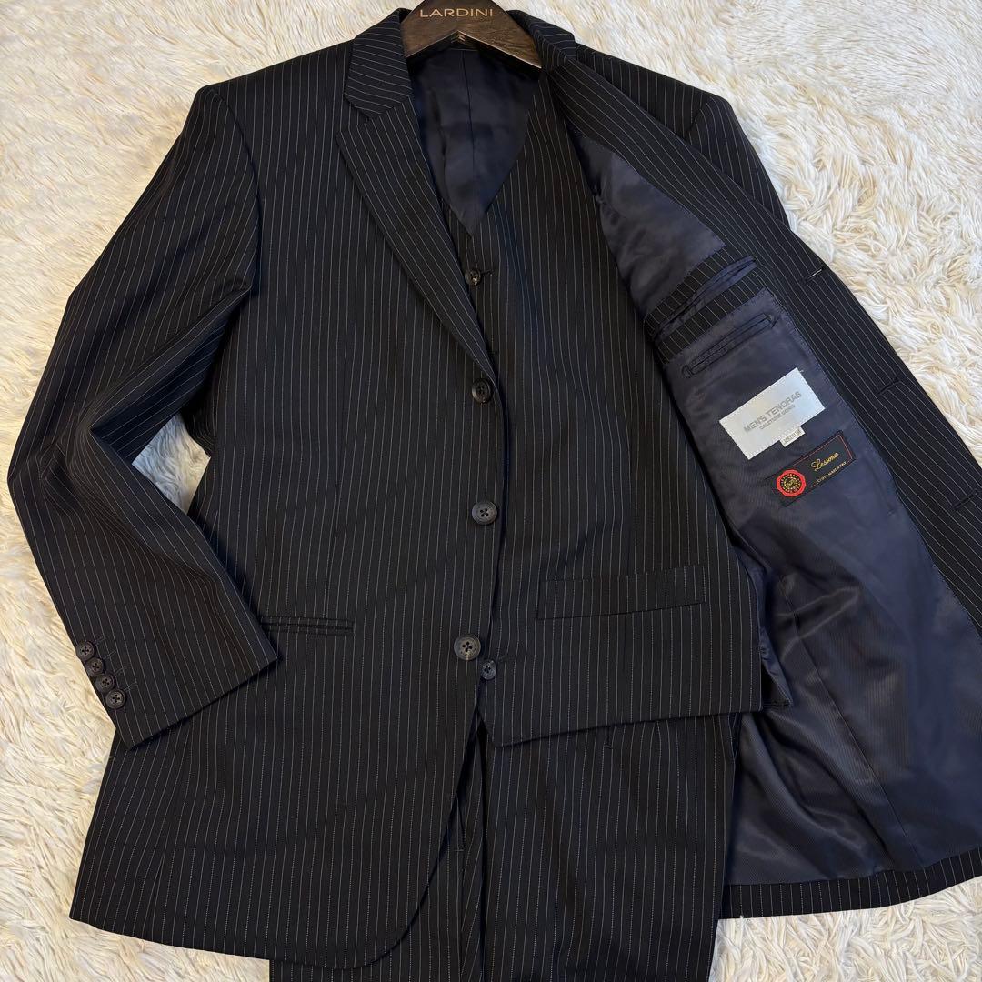(美品) メンズティノラス スリーピース セットアップ スーツ ストライプ 楽天市場】展示品 ティノラス スーツ Sサイズ ストライプスーツ