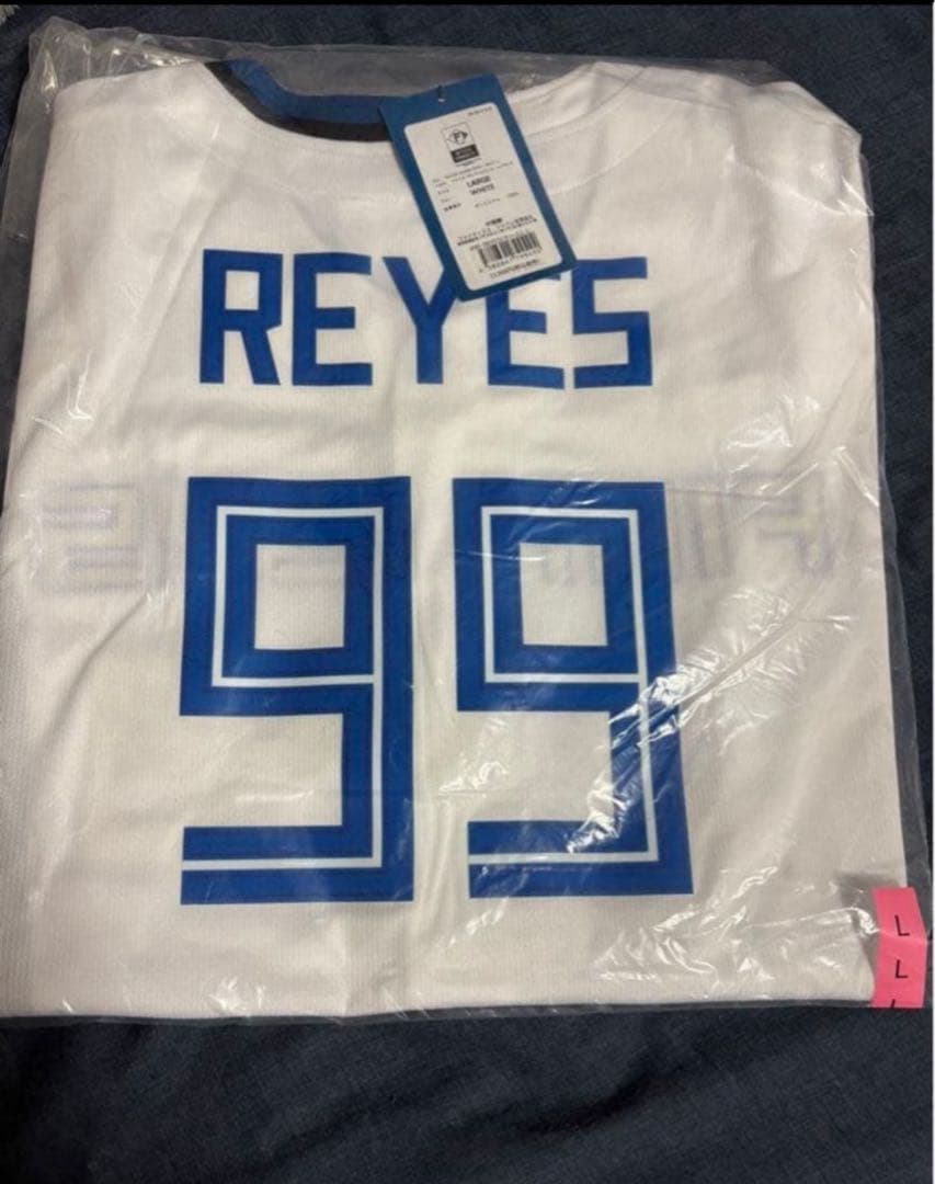 【新品未開封】日本ハム レイエス ホームVer.ユニフォーム Lサイズ 2026年最新】レイエス ユニフォーム ファイターズの人気アイテム