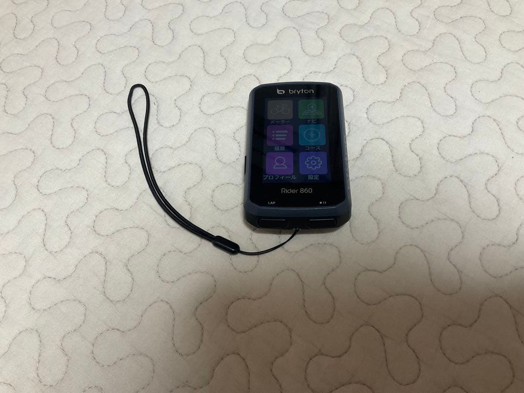 Bryton Rider 860 心拍数、スピード、ケイデンスセンサー付き