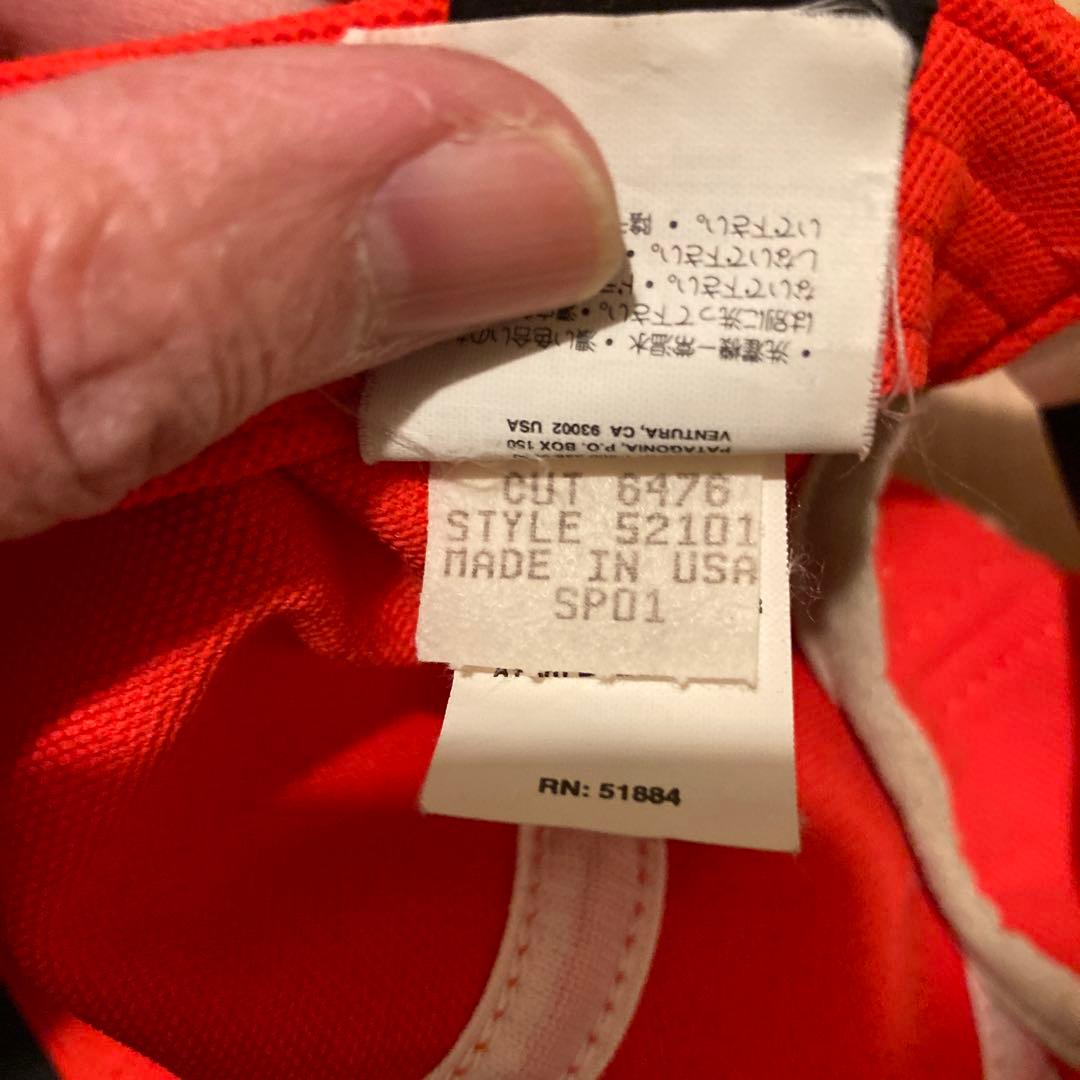 レア！patagonia ダックビル ポップオレンジ usa製 - メルカリ