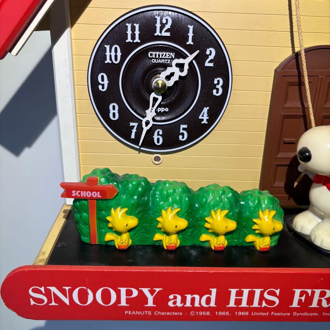 ビンテージ スヌーピー鳩時計 - メルカリ