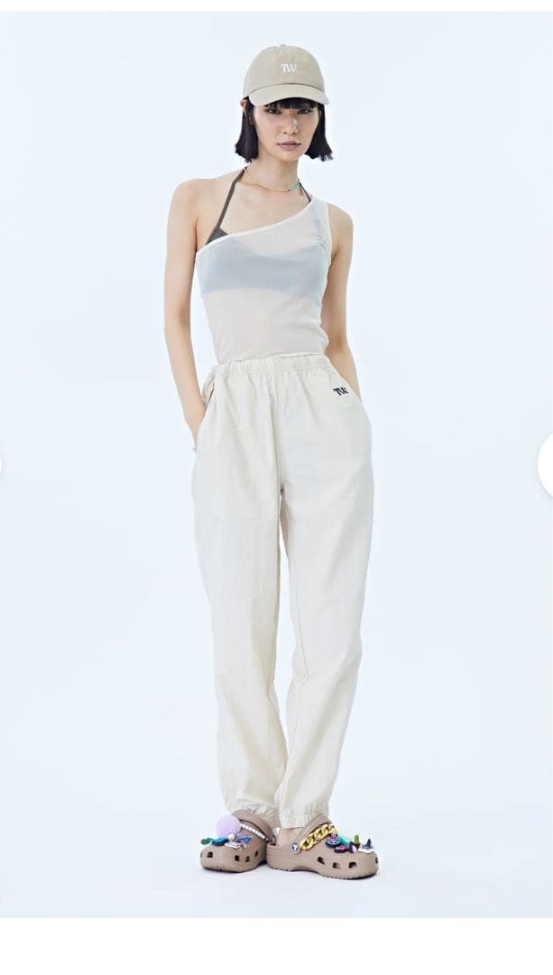 値下げ30パー TWつぐみさん ナイロンパンツ - メルカリ