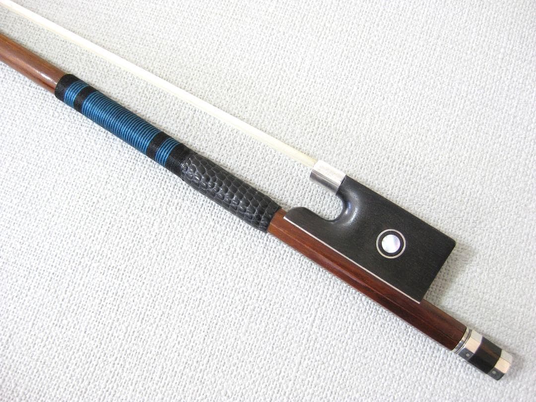 上級分数弓3/4】 サルトリーモデル バイオリン弓 フェルナンブコ・銀