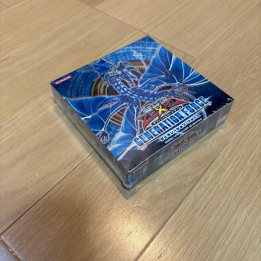 遊戯王 ジェネレーションフォース 新品未開封BOX シュリンク付き