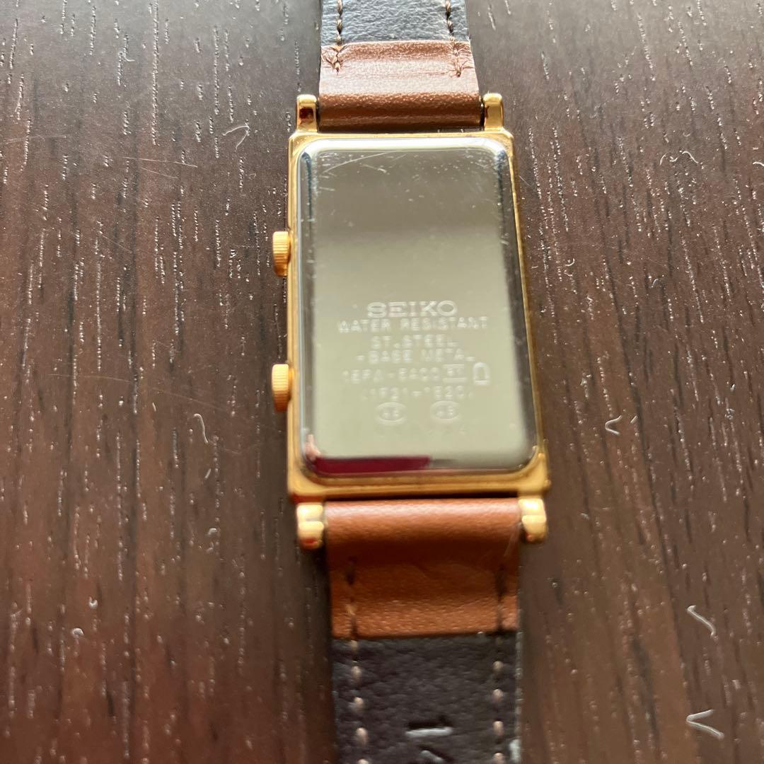 ゴシゴシ様専用 SEIKO ノイエ1EFW-5A00 レディース腕時計 ダブル
