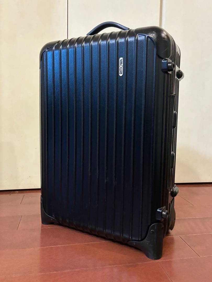 【貴重な廃盤モデル/中古】リモワ RIMOWA SALSA 55cm 機内持込可 RIMOWA】廃盤品 Salsa Cabin Plus ブラック 4輪 (RIMOWA/スーツケース