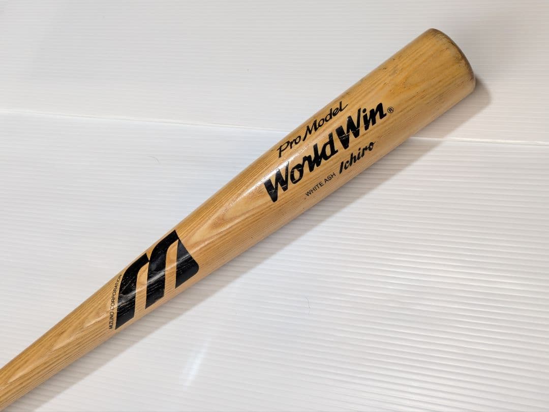 mizuno ミズノ World Win イチローモデル 軟式用 木製バット - メルカリ