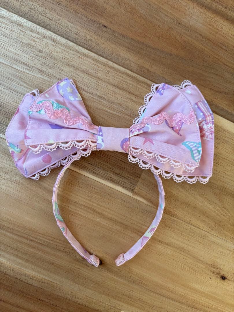 Angelic Pretty TOY PARADEリボンカチューシャ　ピンク 商品詳細ページ