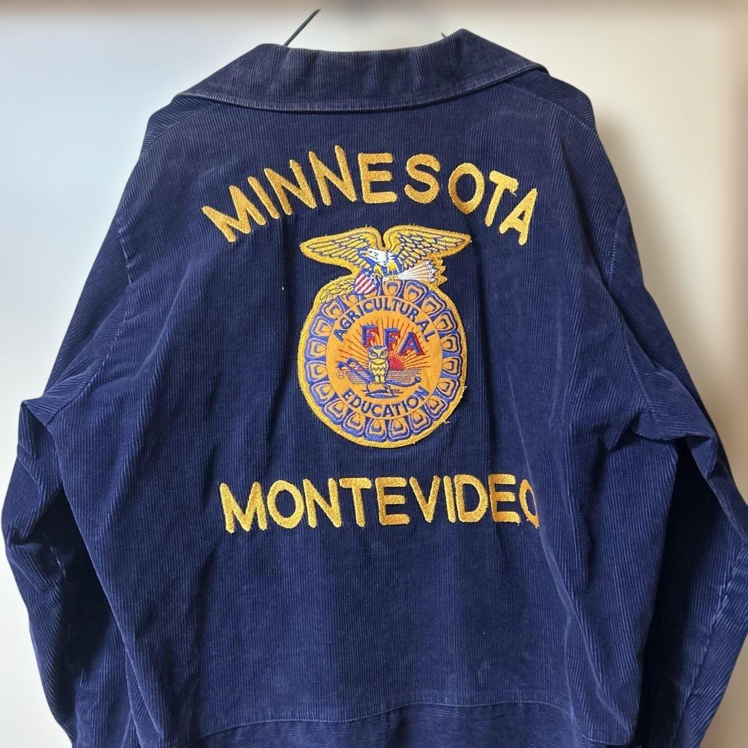 FFAエンブレム付きコーデュロイジャケット