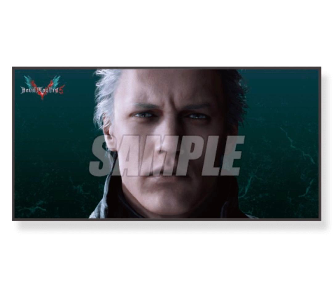 カプくじ デビルメイクライ5 DMC A賞 ビッグタオル バージル ダンテ