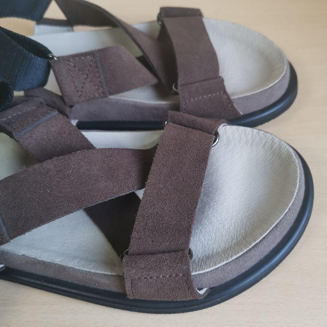 スティルバイハンド スエードストラップ サンダル ブラウン GD01222